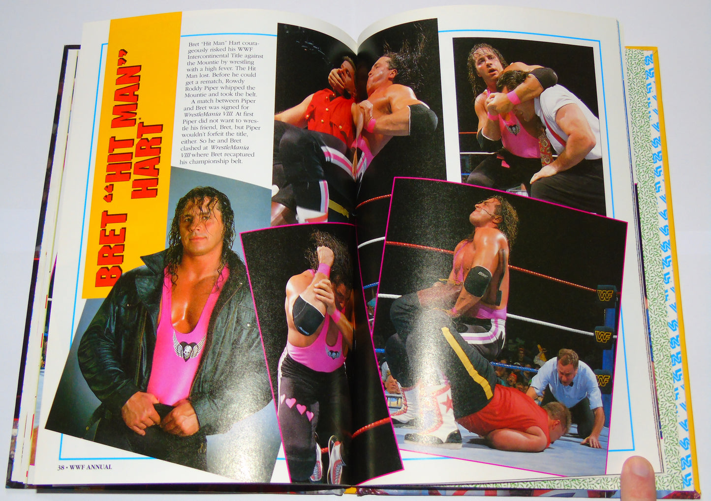 WWF Wrestling 1992 UK Exclusive Official Annual