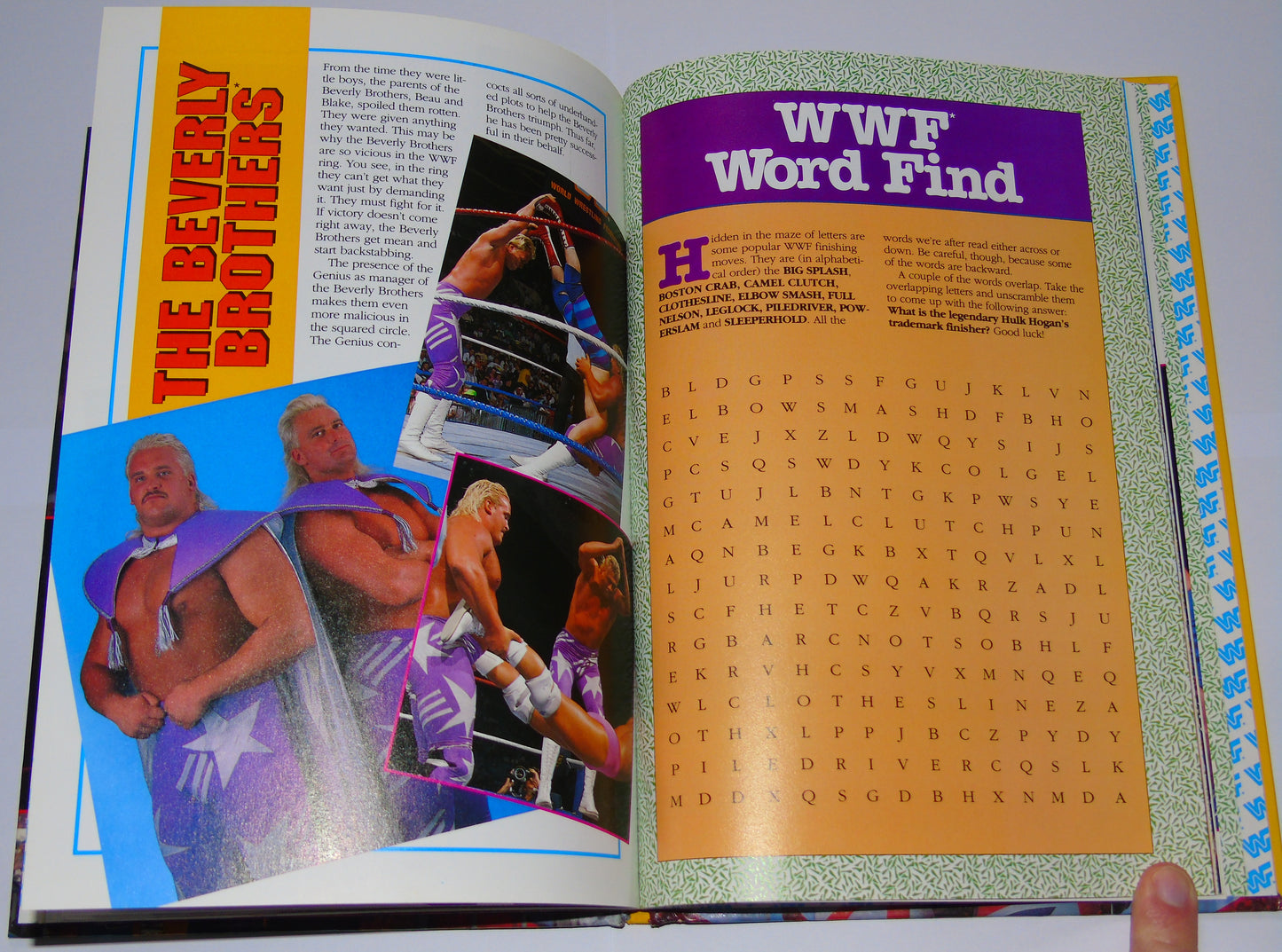 WWF Wrestling 1992 UK Exclusive Official Annual