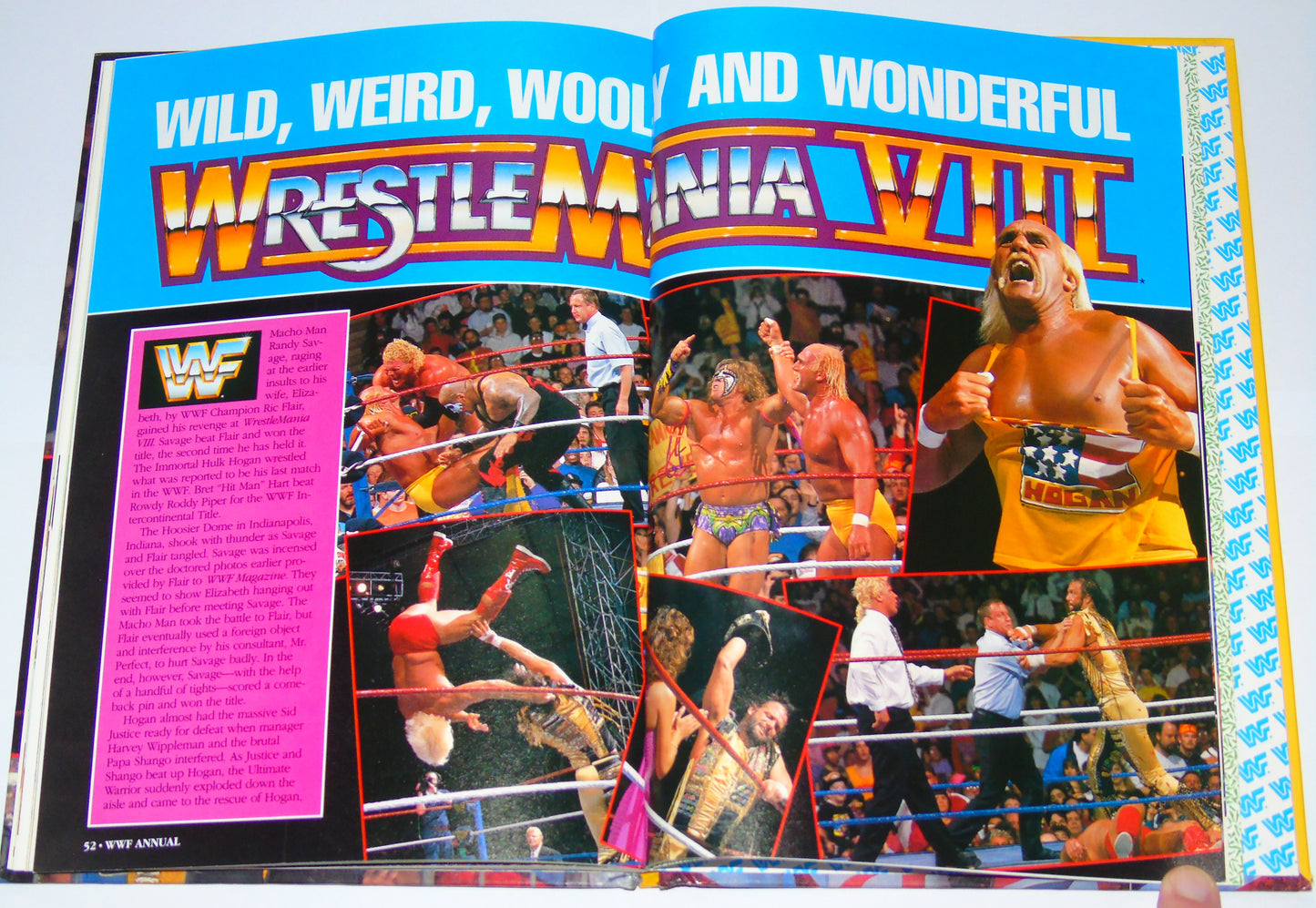 WWF Wrestling 1992 UK Exclusive Official Annual