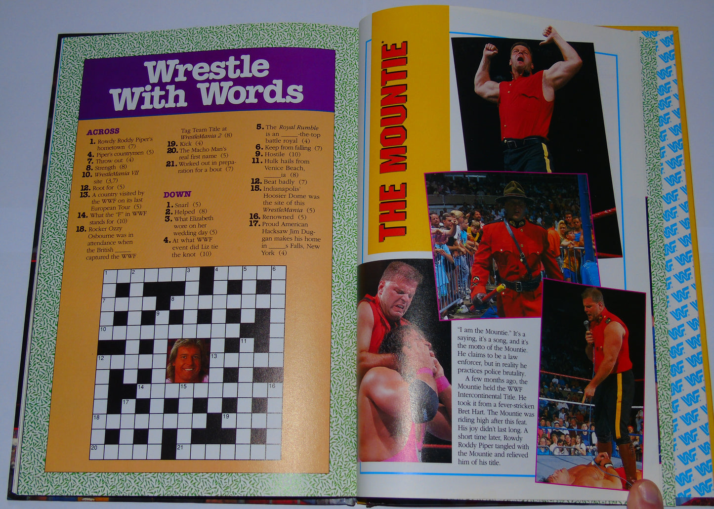 WWF Wrestling 1992 UK Exclusive Official Annual