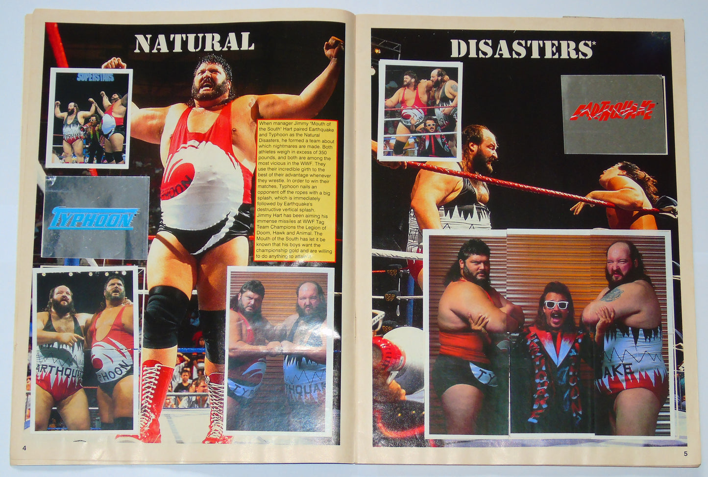 WWF Wrestling Merlin UK Sticker Album 1991 Complete With Merchandise Catalogue
