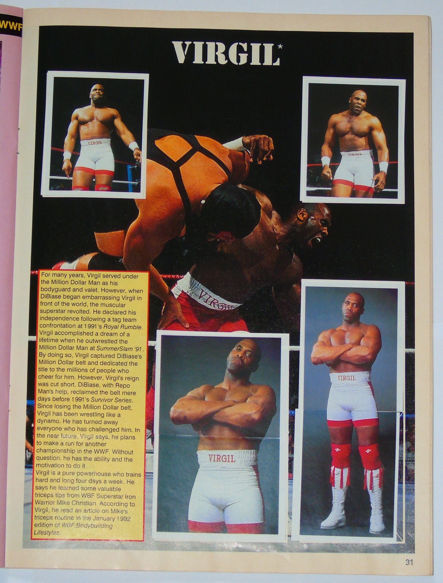 WWF Wrestling Merlin UK Sticker Album 1991 Complete With Merchandise Catalogue
