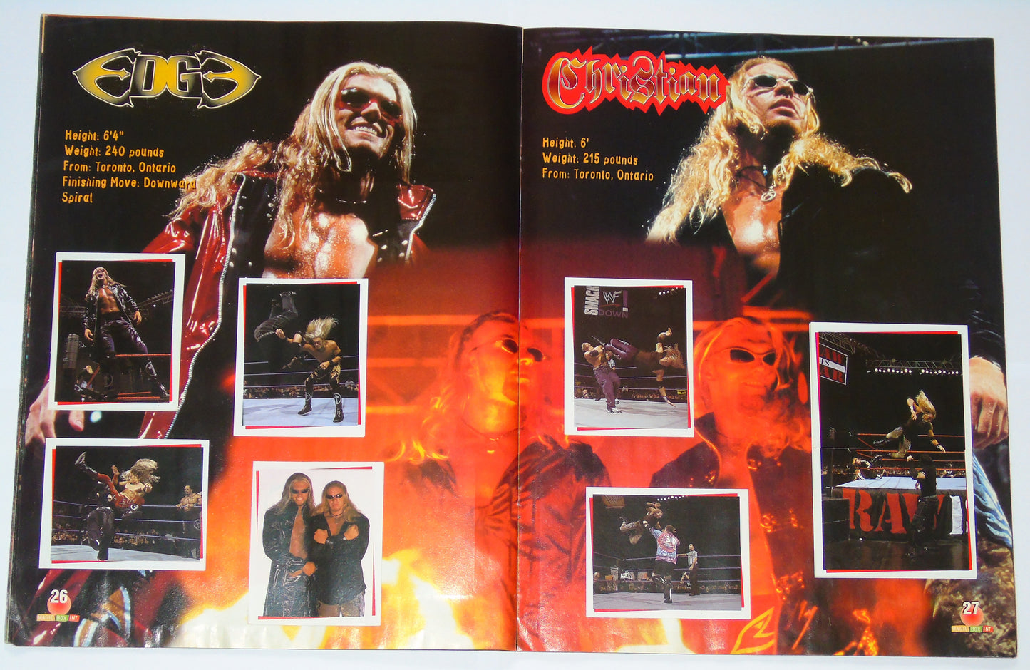 WWF Wrestling Magic Box Int UK Sticker Album 2000 Complete