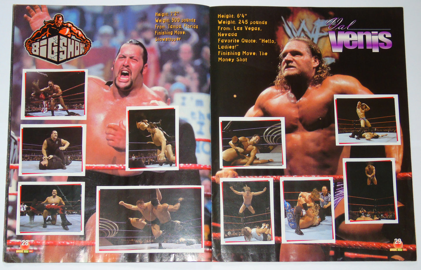 WWF Wrestling Magic Box Int UK Sticker Album 2000 Complete