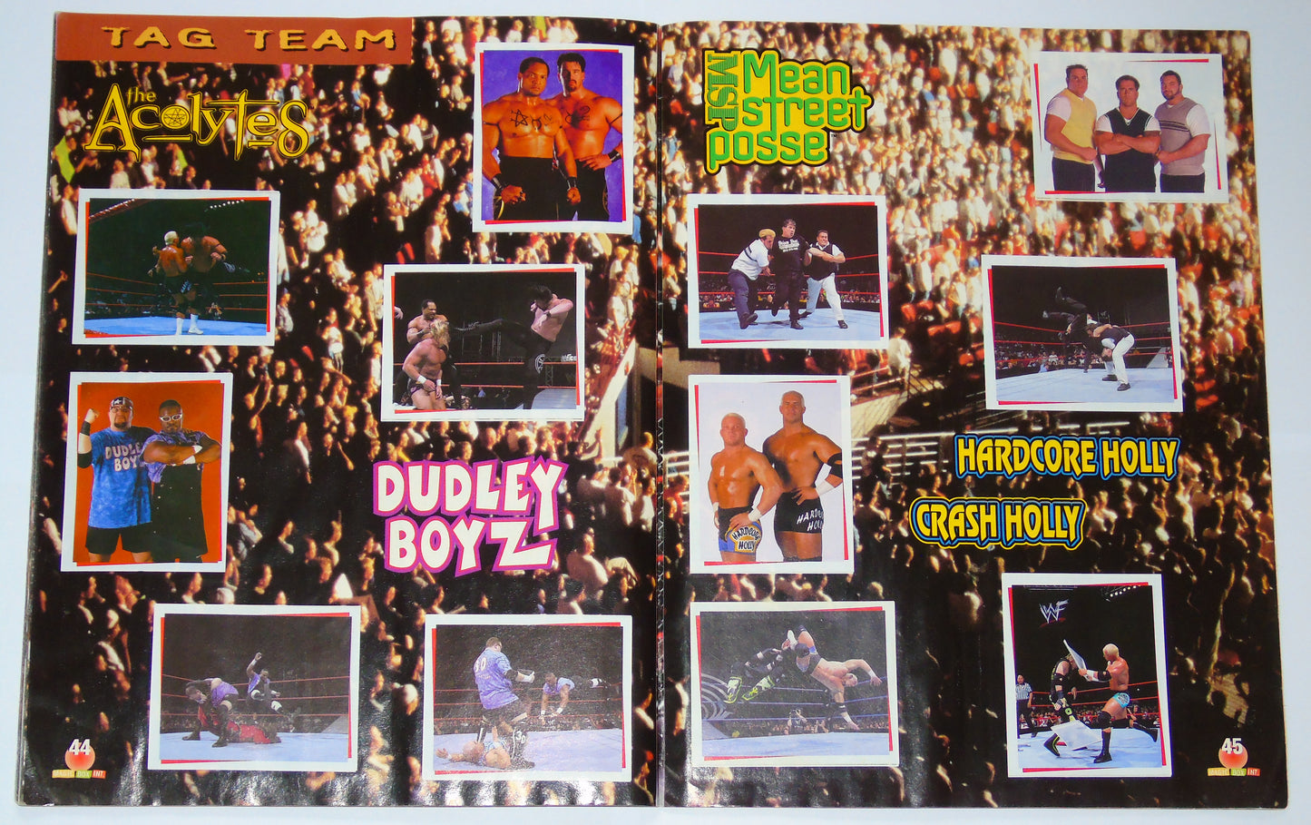 WWF Wrestling Magic Box Int UK Sticker Album 2000 Complete