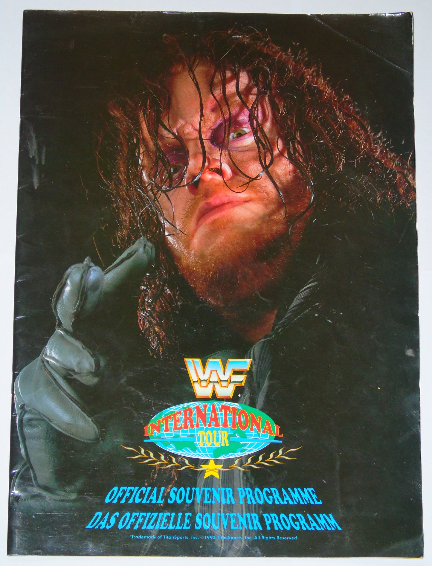 WWF Wrestling European International Tour 1993 Official Event Program
