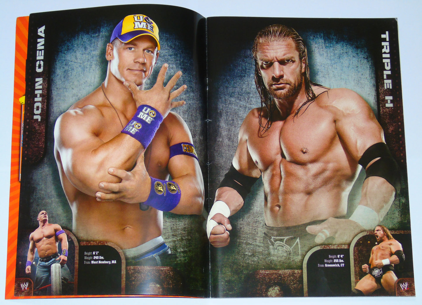 WWE Wrestling UK Tour 2010 Official Event Program Signed By Edge, Wade Barrett, Beth Phoenix, The Hart Dynasty & Rosa Mendes