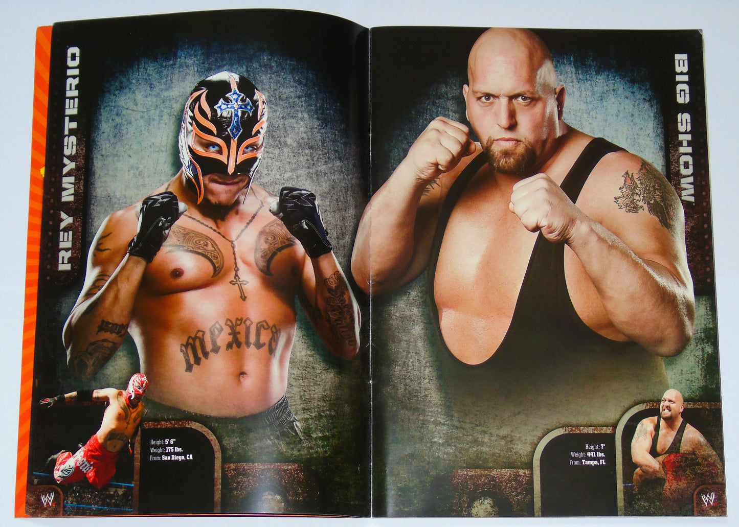 WWE Wrestling UK Tour 2010 Official Event Program Signed By Edge, Wade Barrett, Beth Phoenix, The Hart Dynasty & Rosa Mendes