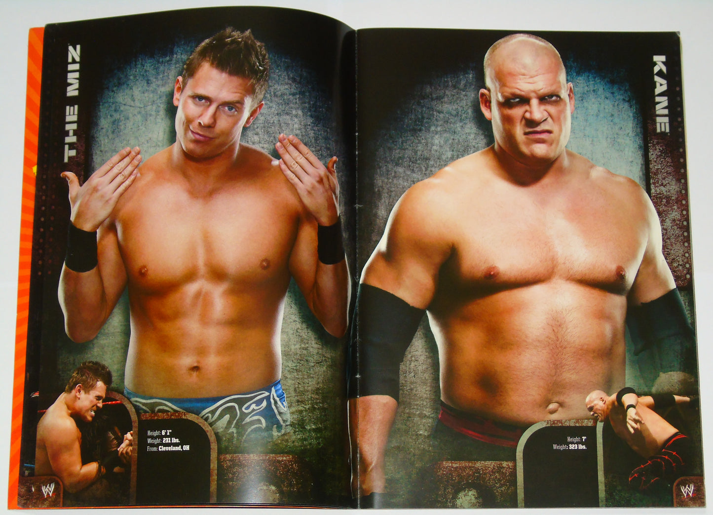 WWE Wrestling UK Tour 2010 Official Event Program Signed By Edge, Wade Barrett, Beth Phoenix, The Hart Dynasty & Rosa Mendes