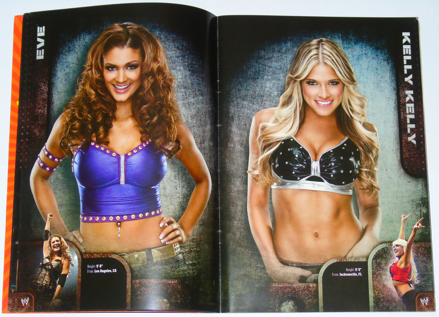 WWE Wrestling UK Tour 2010 Official Event Program Signed By Edge, Wade Barrett, Beth Phoenix, The Hart Dynasty & Rosa Mendes