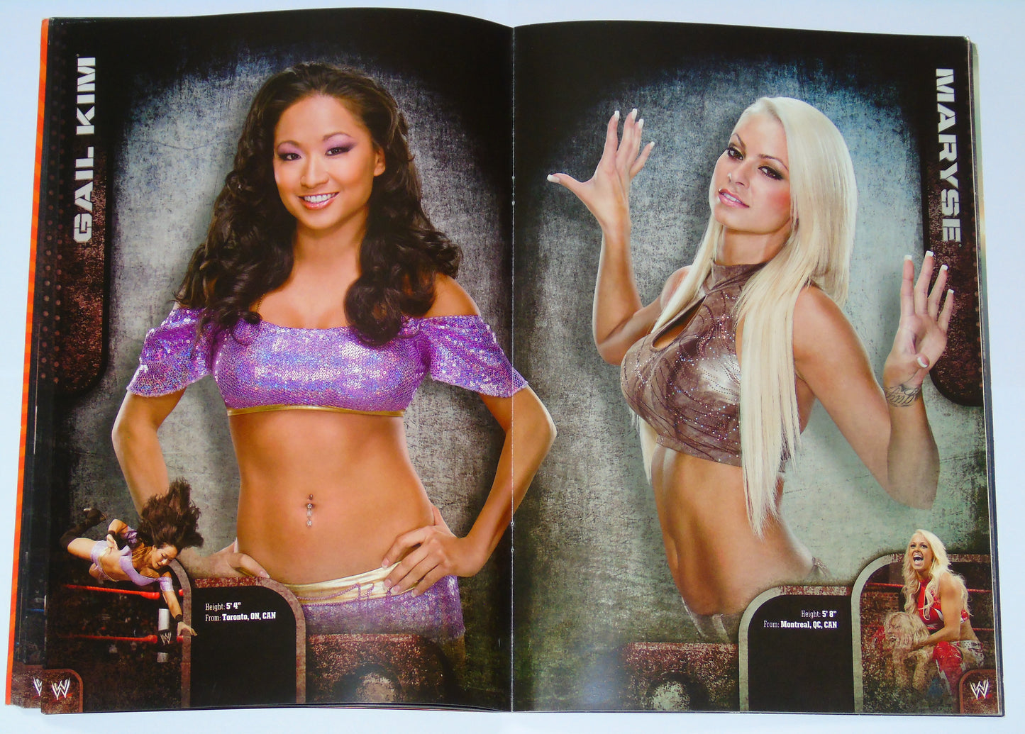 WWE Wrestling UK Tour 2010 Official Event Program Signed By Edge, Wade Barrett, Beth Phoenix, The Hart Dynasty & Rosa Mendes
