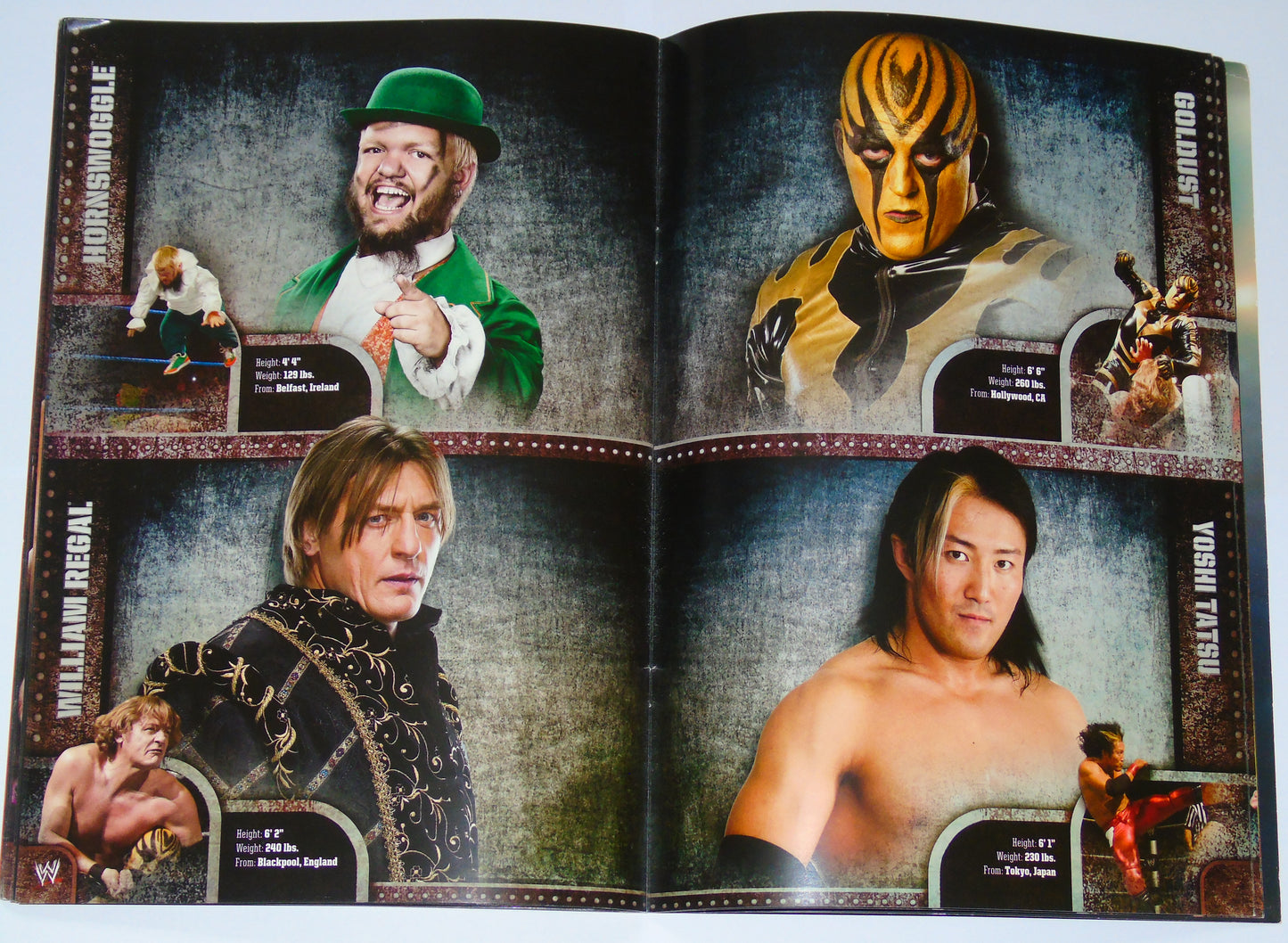 WWE Wrestling UK Tour 2010 Official Event Program Signed By Edge, Wade Barrett, Beth Phoenix, The Hart Dynasty & Rosa Mendes