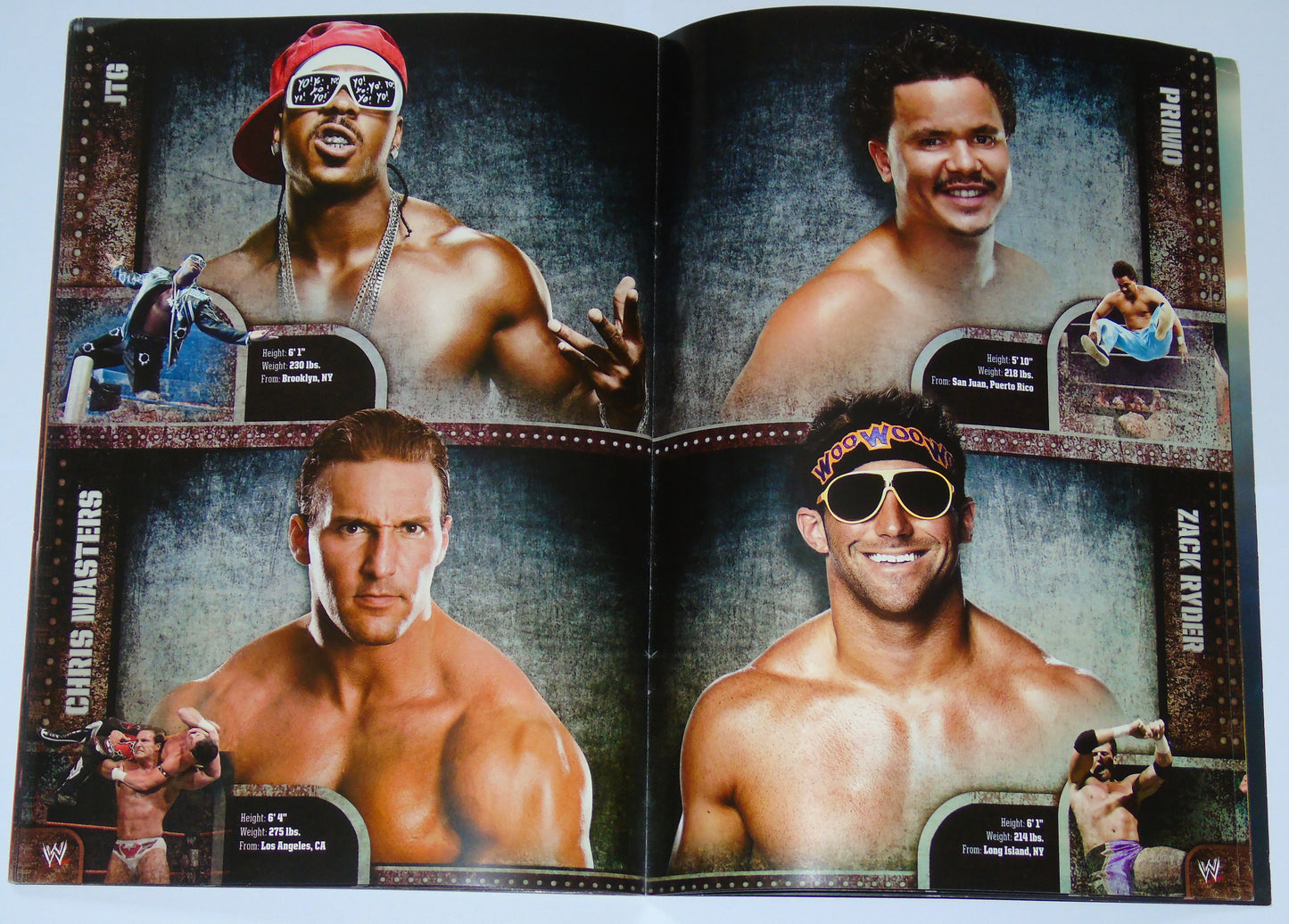 WWE Wrestling UK Tour 2010 Official Event Program Signed By Edge, Wade Barrett, Beth Phoenix, The Hart Dynasty & Rosa Mendes