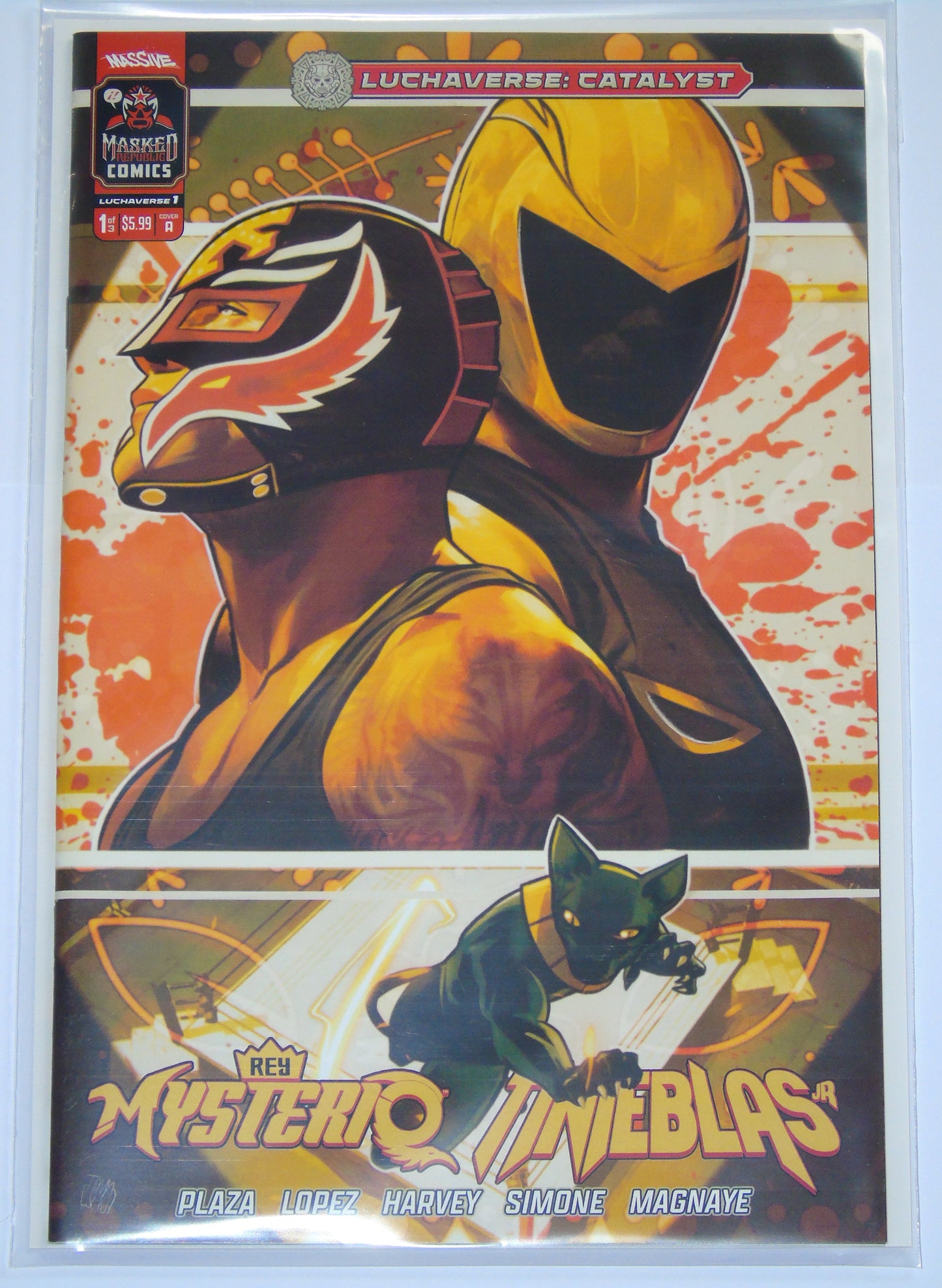 Luchaverse Catalyst Issue 1 Wrestling Comic