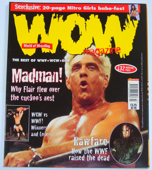 WOW World Of Wrestling Magazine Issue 2 July 1999