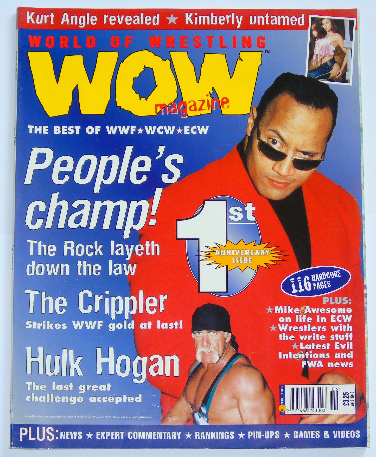 WOW World Of Wrestling Magazine Vol. 2 Issue 6 June 2000