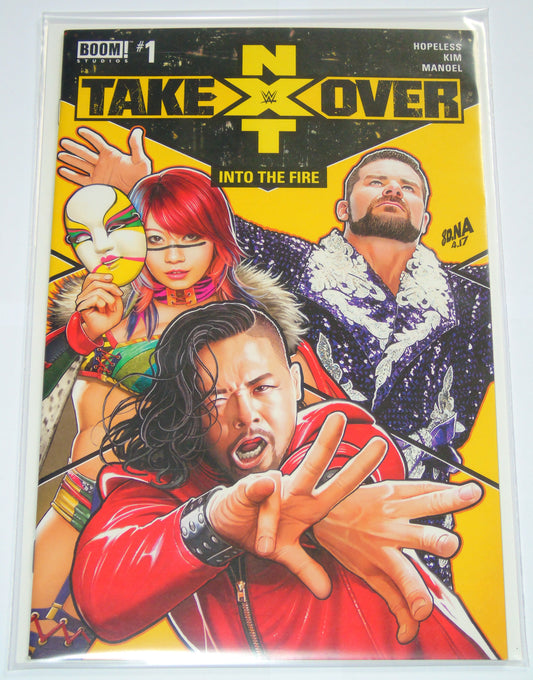 WWE Wrestling BOOM! Studios NXT Into The Fire Comic Issue 1 Comic