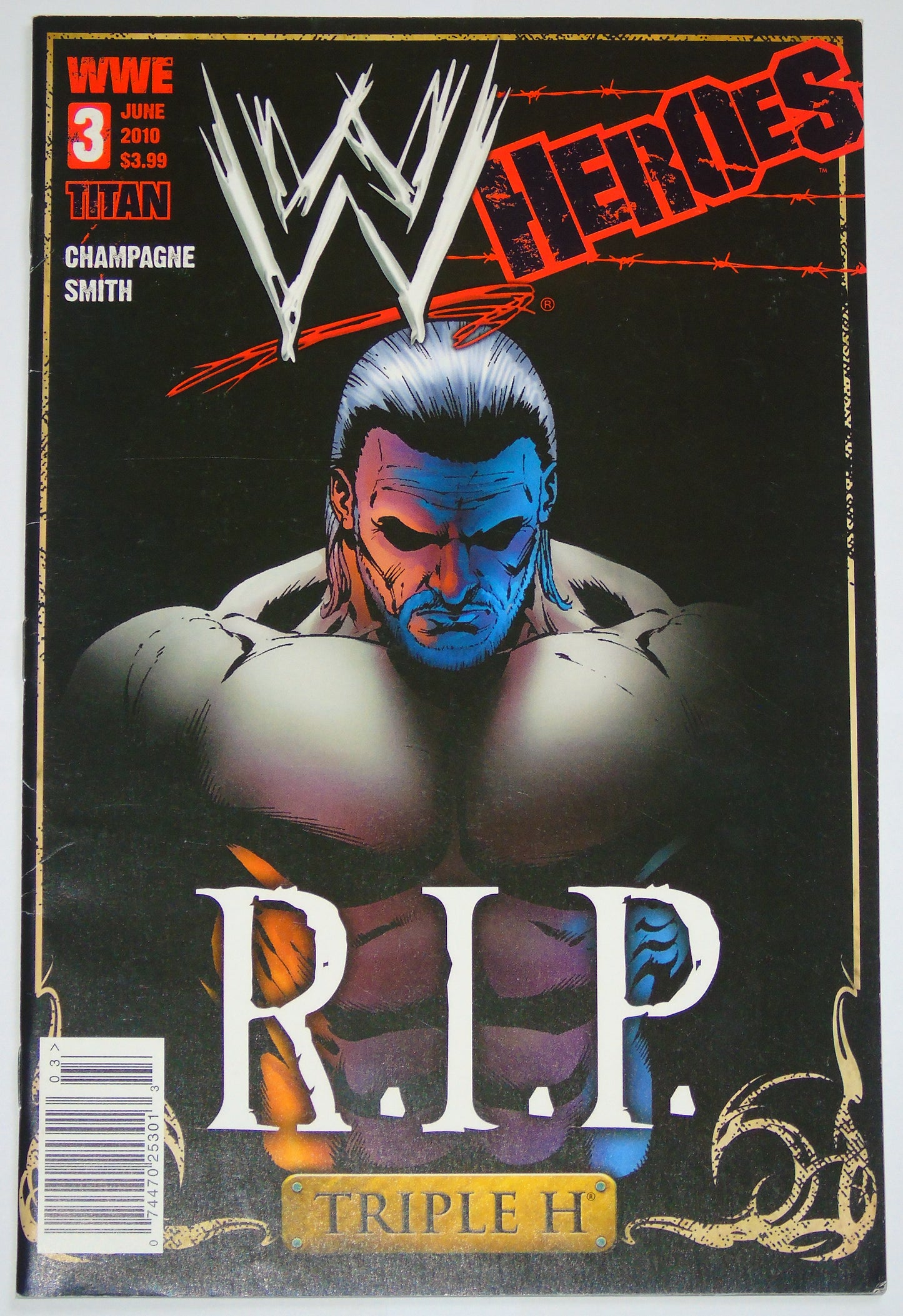 WWE Heroes Rise Of The First Born Issue 3 Titan Wrestling Comic