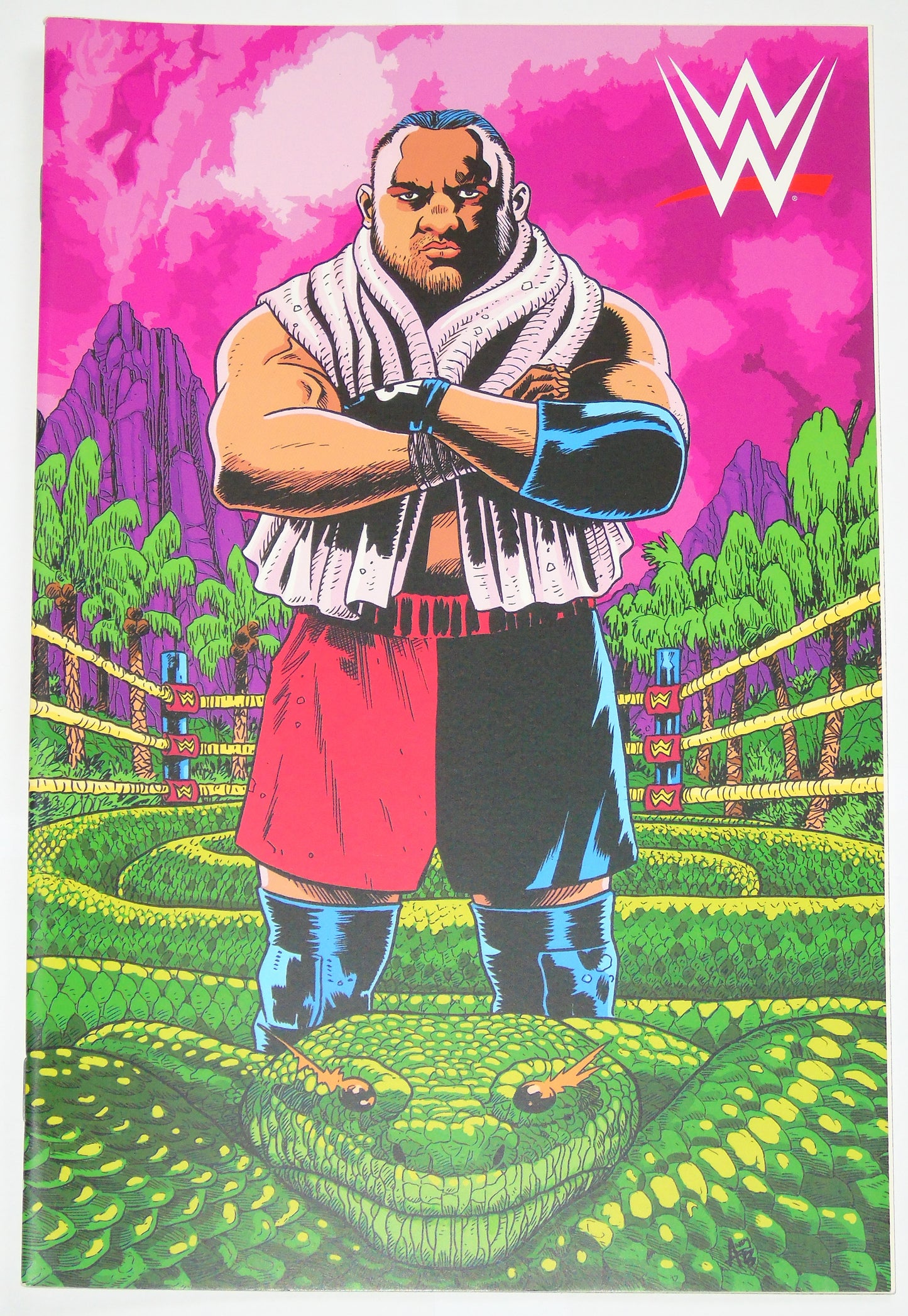 WWE Wrestling BOOM! Studios NXT Second Nature Issue 19 Comic Samoa Joe Variant