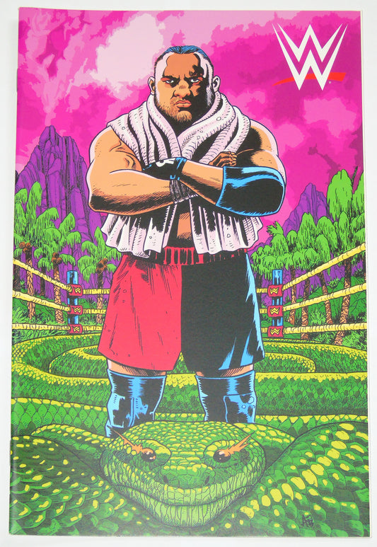 WWE Wrestling BOOM! Studios NXT Second Nature Issue 19 Comic Samoa Joe Variant
