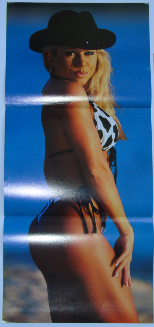 Terri Runnels Official WWF WWE Raw Wrestling Magazine Poster