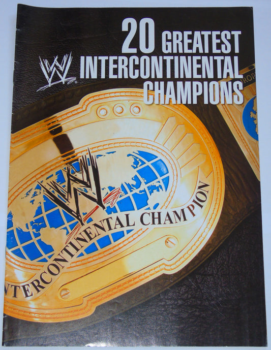 WWE Wrestling Magazine Supplement The 20 Greatest Ever IC Champions