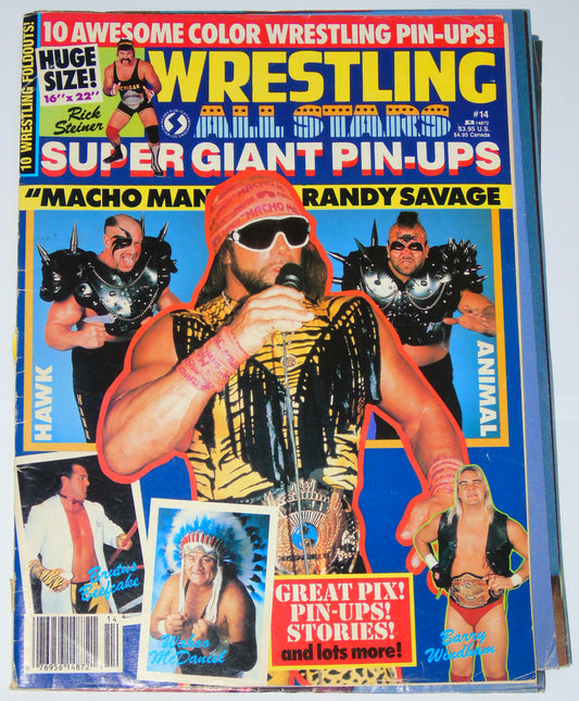 Wrestling All Stars 1989 Poster Special Magazine Issue 14