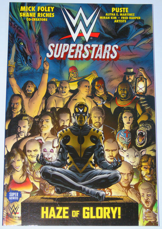 WWE Superstars Haze Of Glory Super Genius Wrestling Graphic Novel
