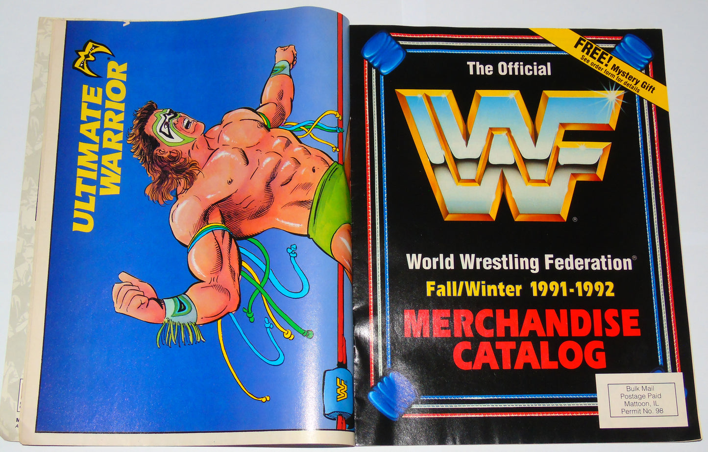 WWF Wrestling Battlemania Comic Complete Set Issues 1-5 All Complete With Posters