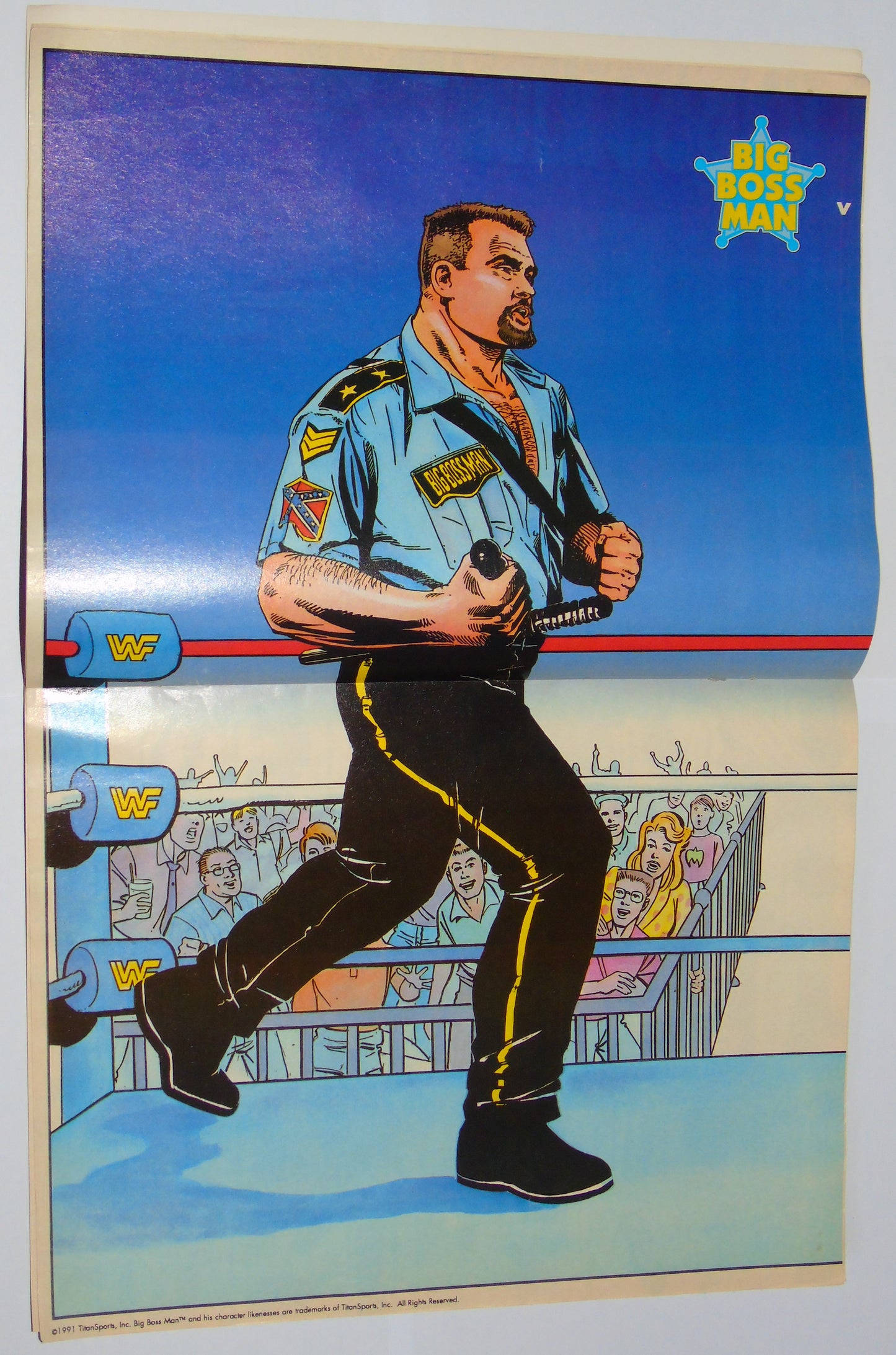 WWF Wrestling Battlemania Comic Complete Set Issues 1-5 All Complete With Posters