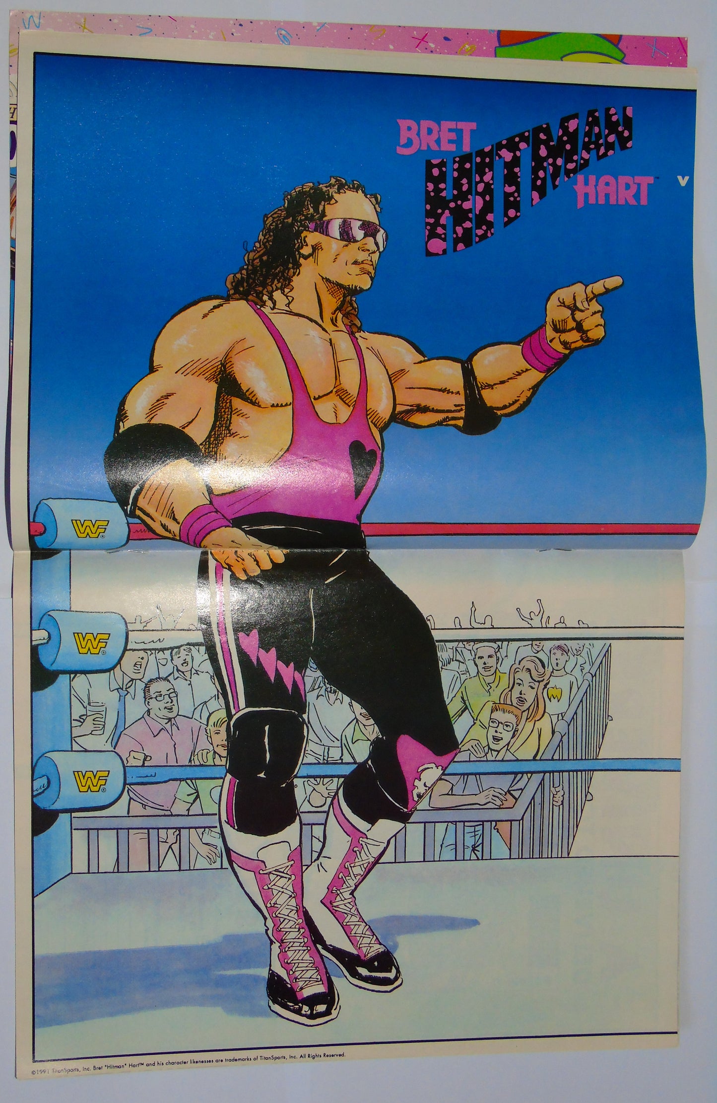 WWF Wrestling Battlemania Comic Complete Set Issues 1-5 All Complete With Posters