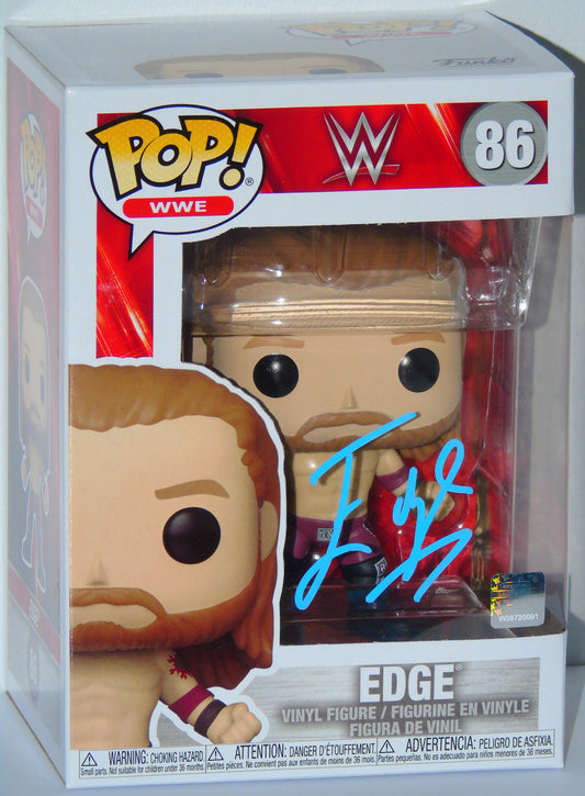 Edge WWE Funko Pop! Vinyl Signed Figure