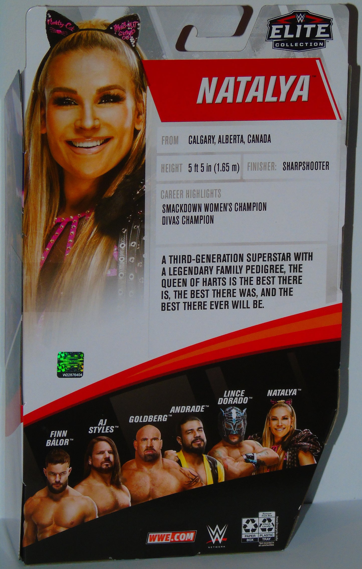 Natalya WWE Mattel Elite Signed Figure