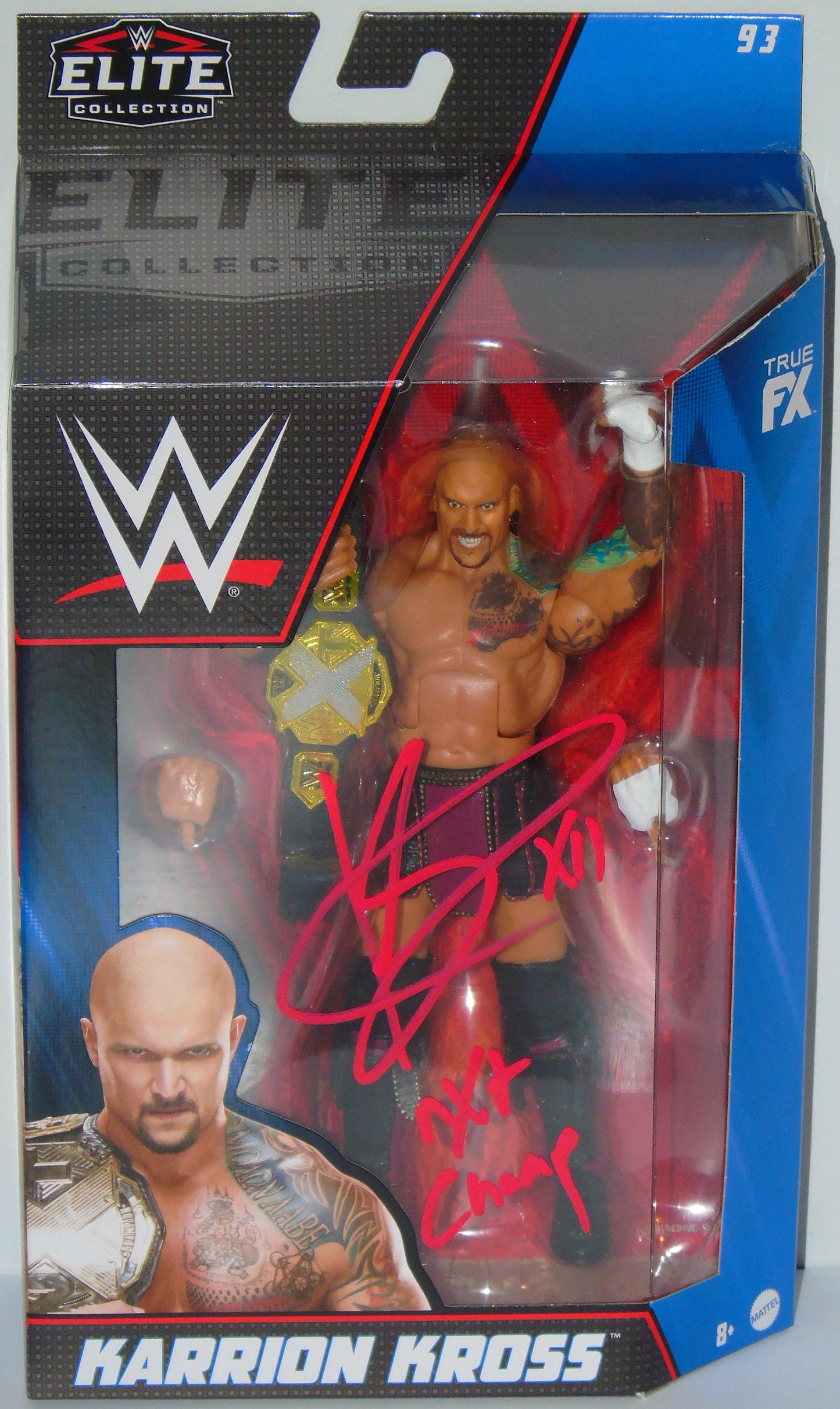 Karrion Kross WWE Mattel Elite Signed Figure