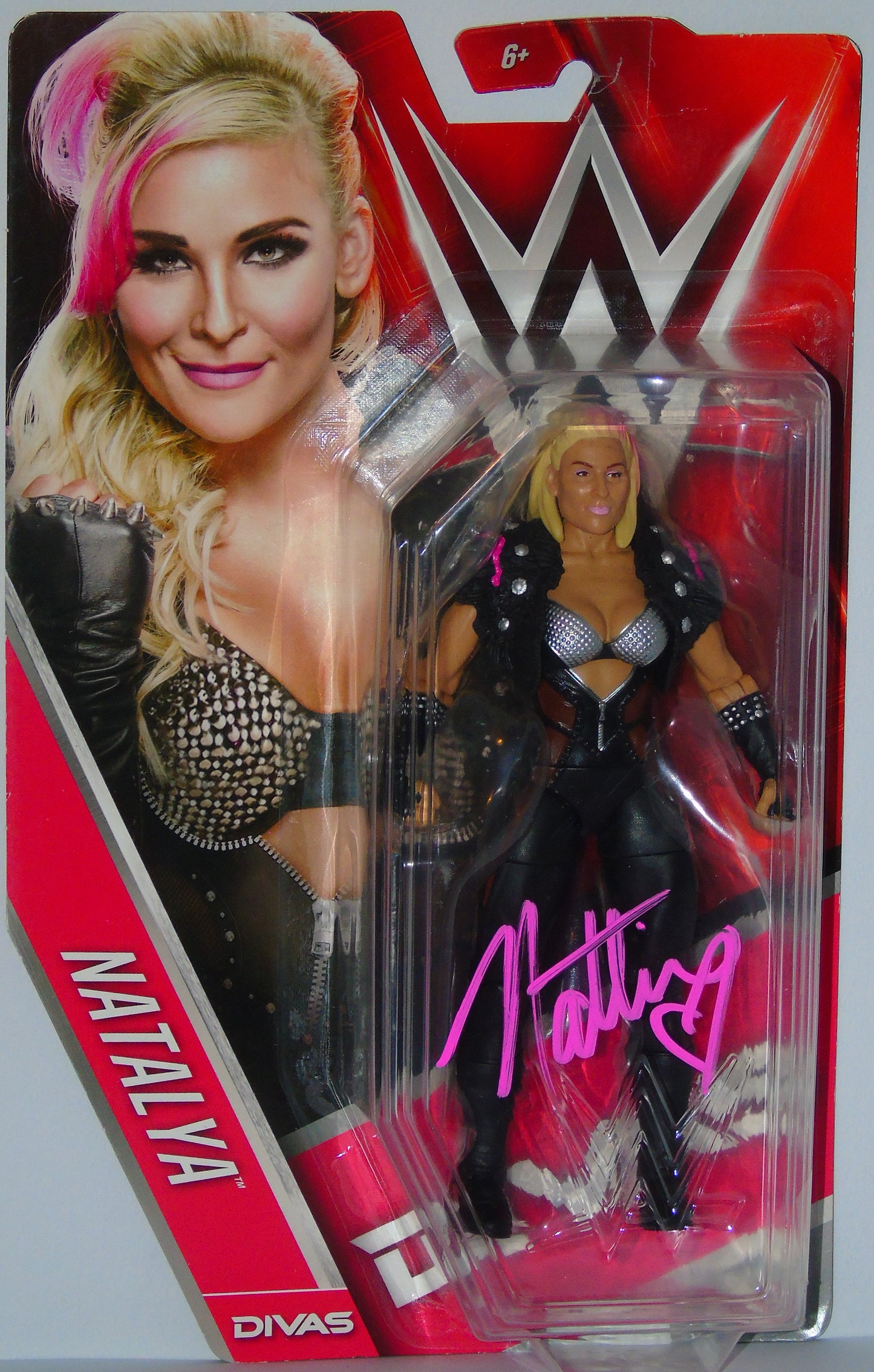 Natalya WWE Mattel Signed Figure