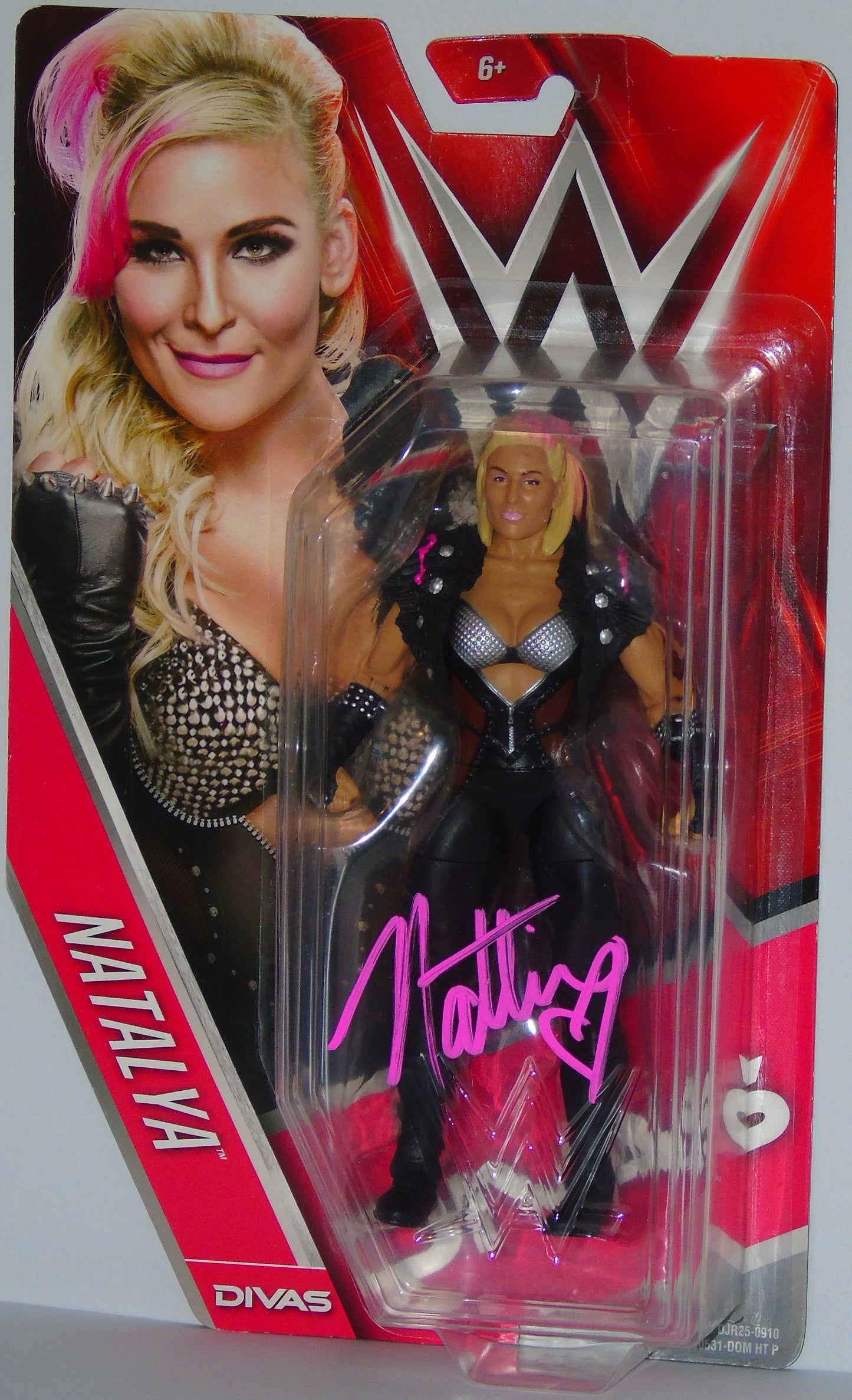 Natalya WWE Mattel Signed Figure