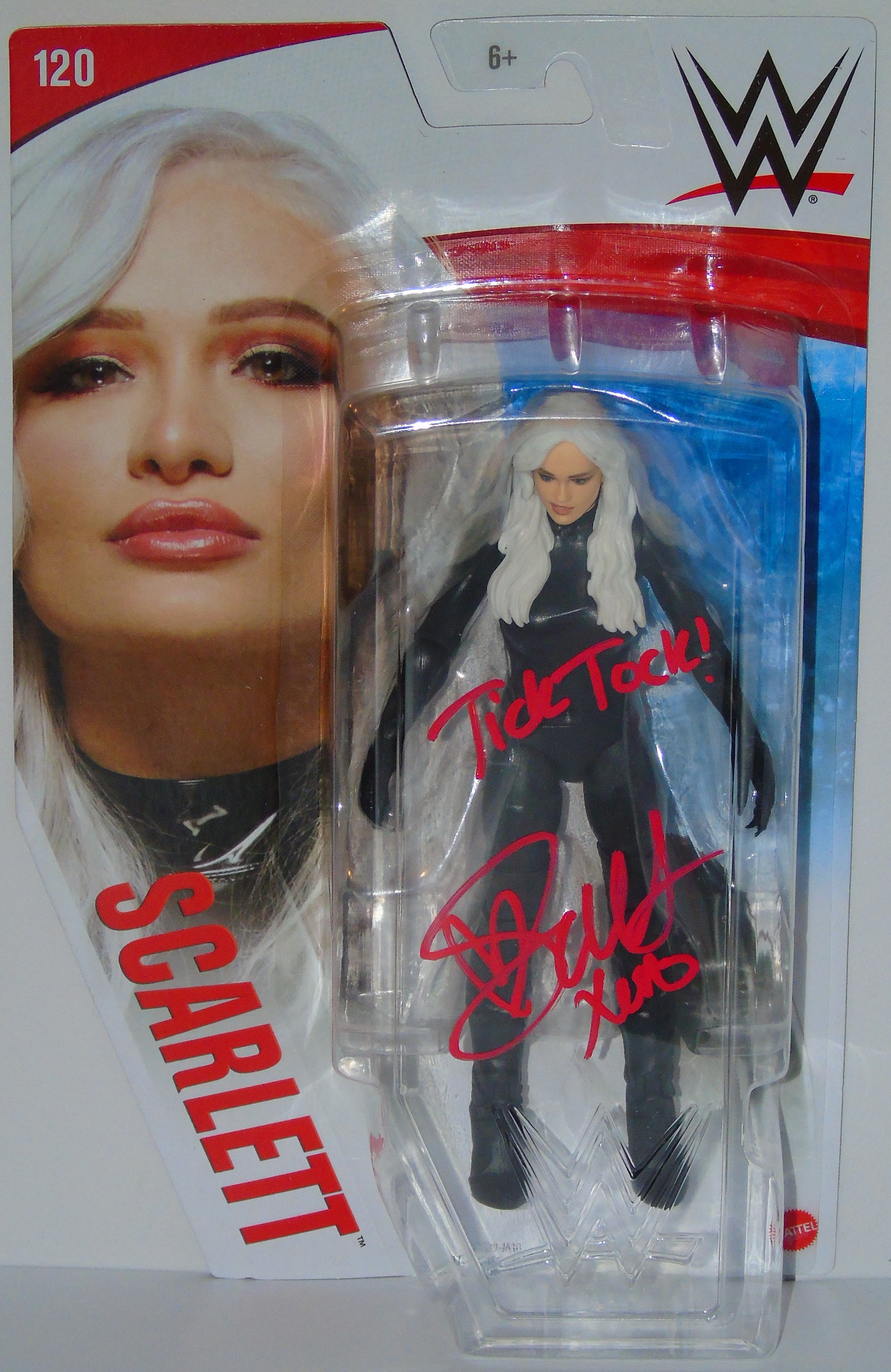 Scarlett WWE Mattel Signed Figure – RetroWrestling.com