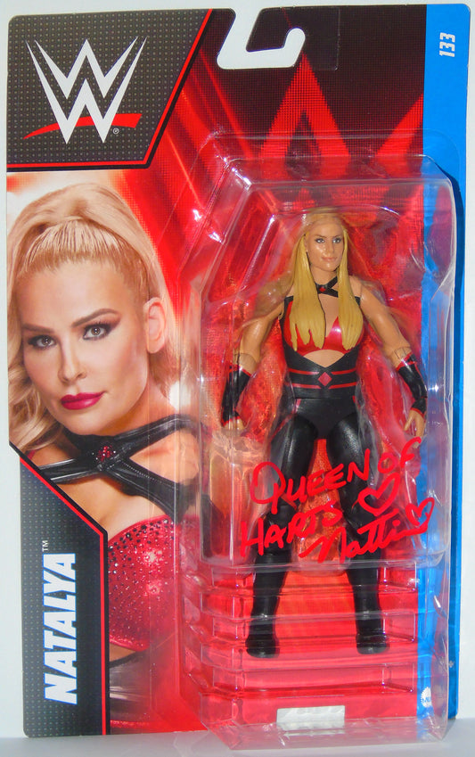 Natalya WWE Mattel Signed Figure