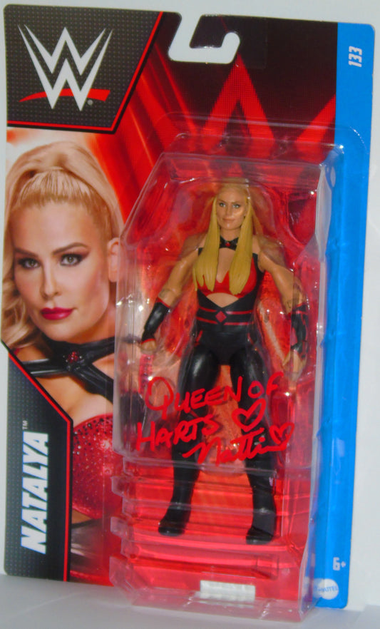 Natalya WWE Mattel Signed Figure
