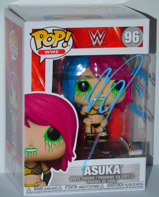 Asuka Signed WWE Wrestling Funko Pop Vinyl Figure