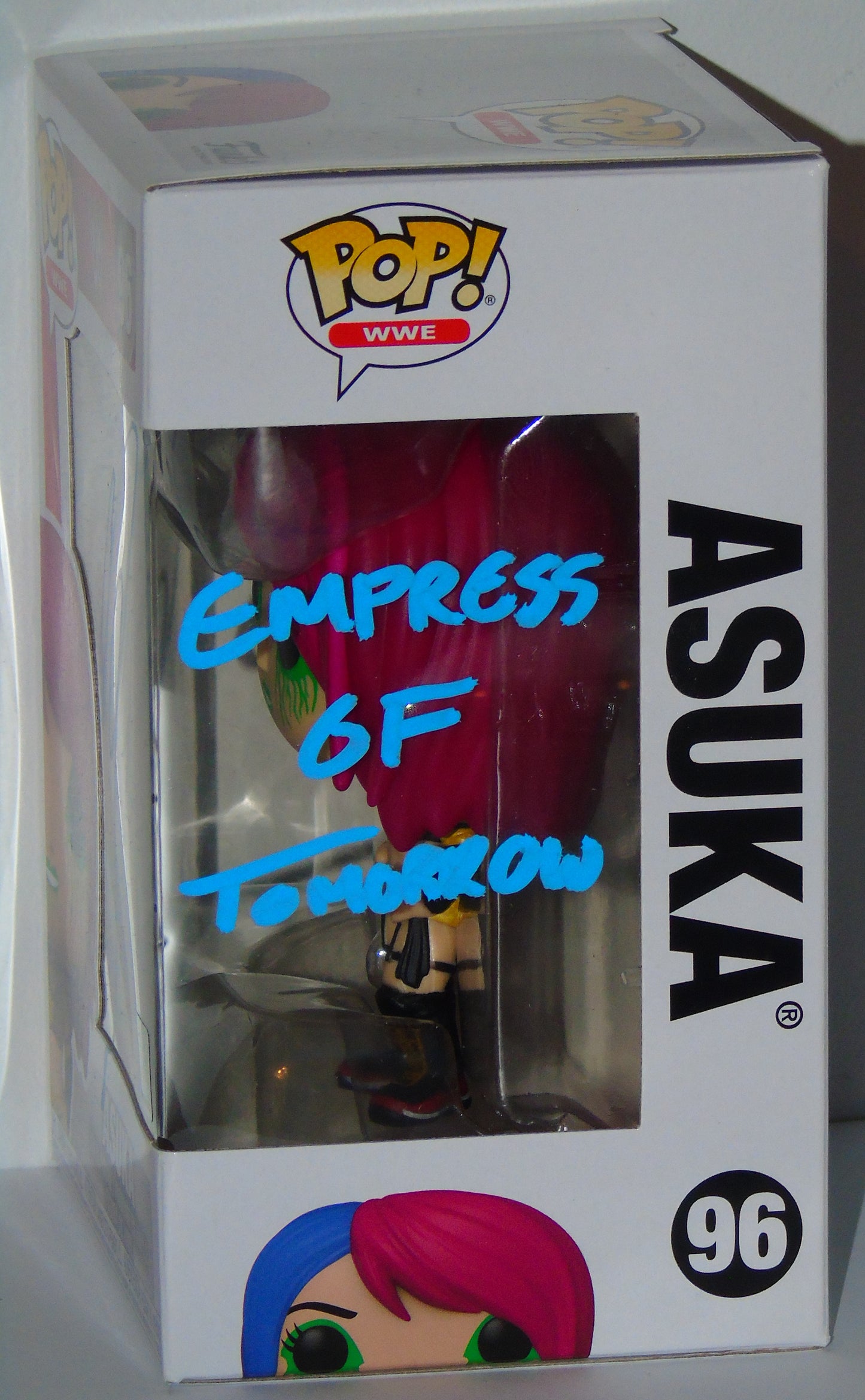 Asuka Signed WWE Wrestling Funko Pop Vinyl Figure