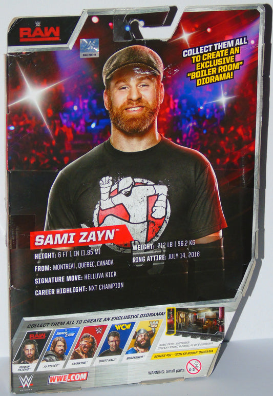 Sami Zayn WWE Mattel Elite Figure