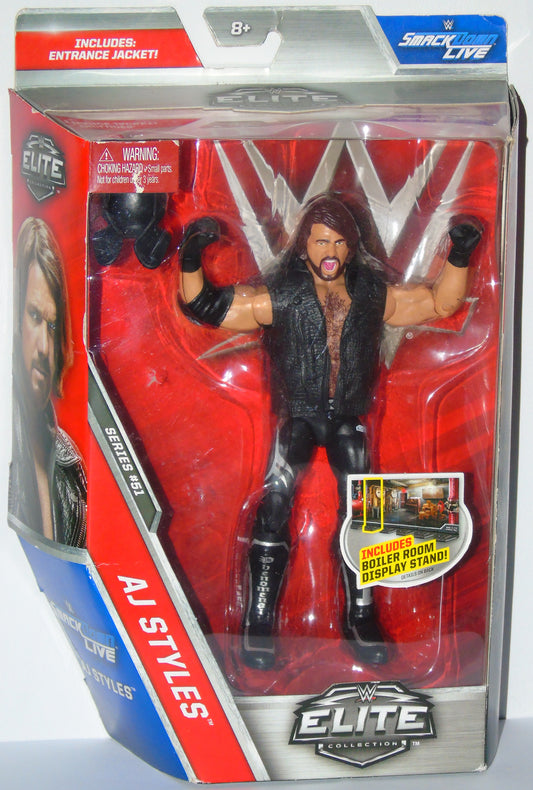 AJ Styles WWE Mattel Elite Figure