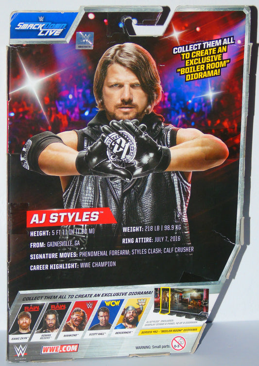 AJ Styles WWE Mattel Elite Figure