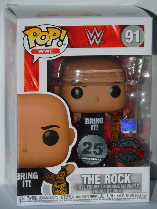 The Rock WWE Funko Pop! Vinyl Figure