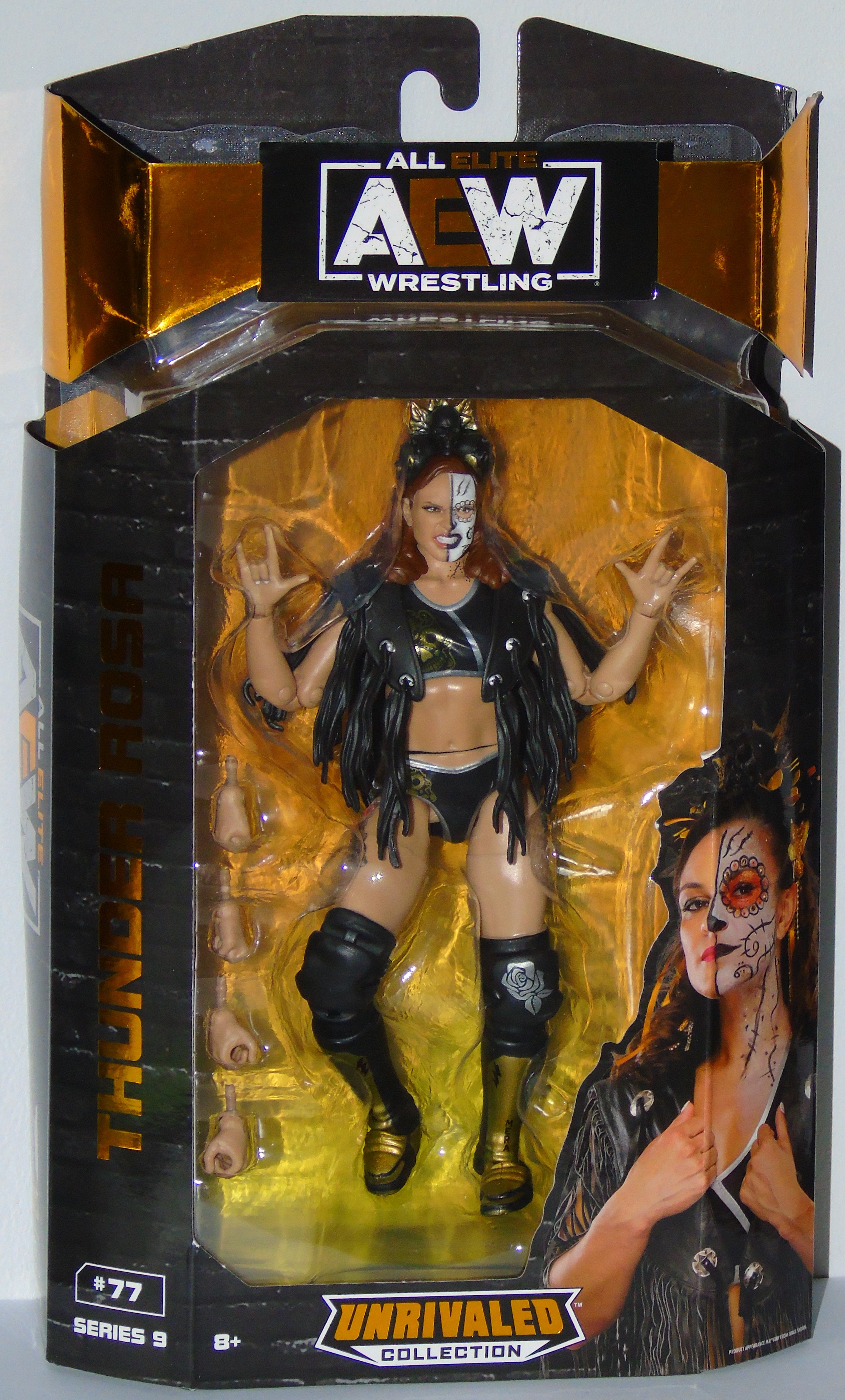 Thunder Rosa AEW Jazwares Unrivaled Figure Series 9 – RetroWrestling.com