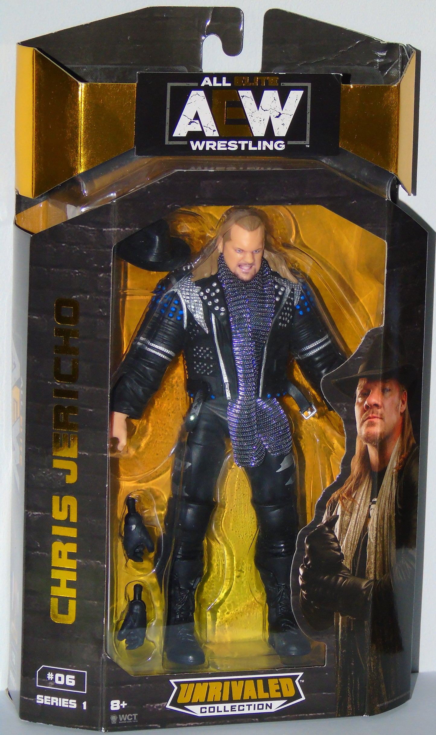 Chris Jericho AEW Jazwares Unrivaled Figure Series 1