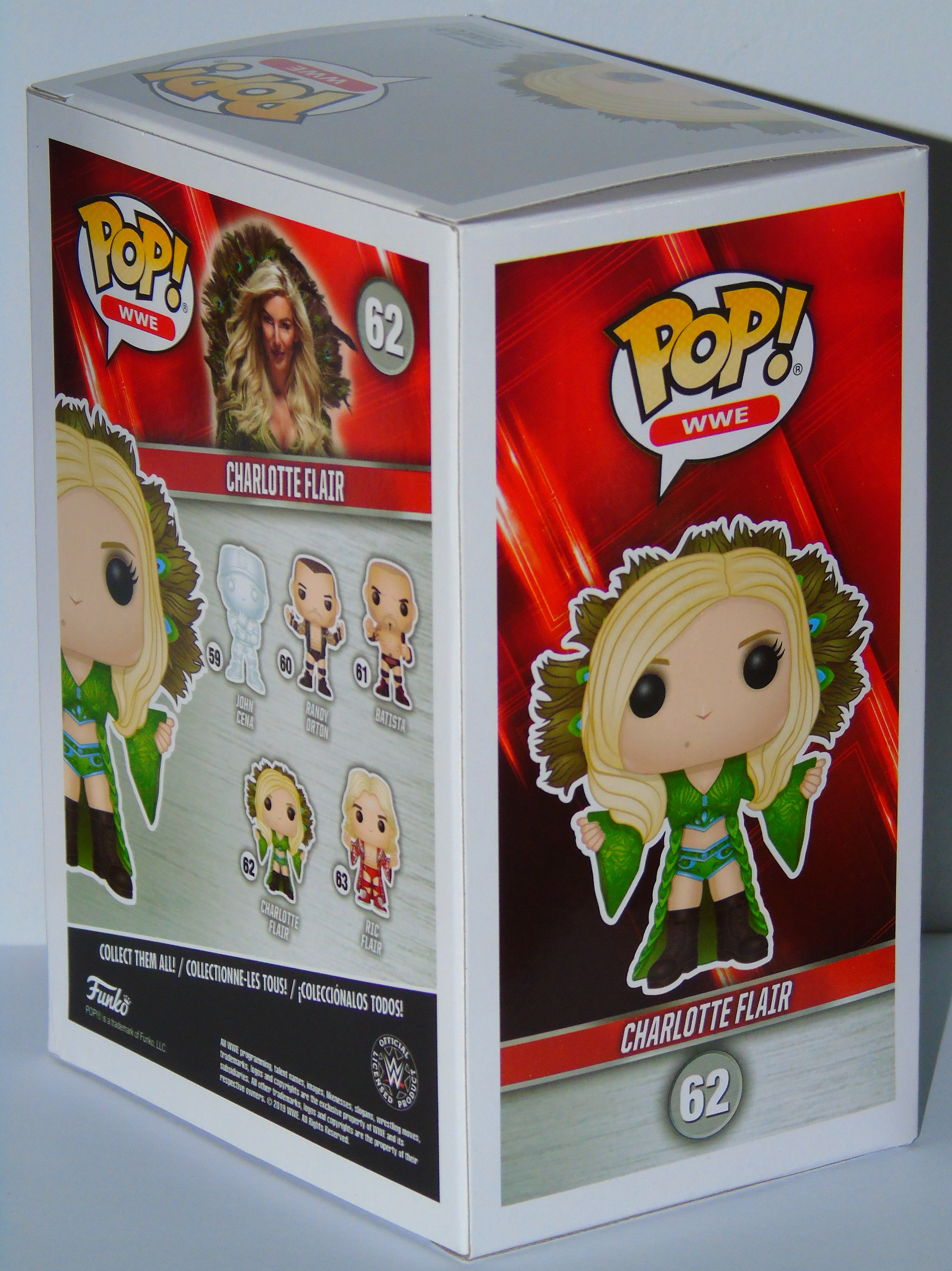 Cheapest Wwe Charlotte signed funko