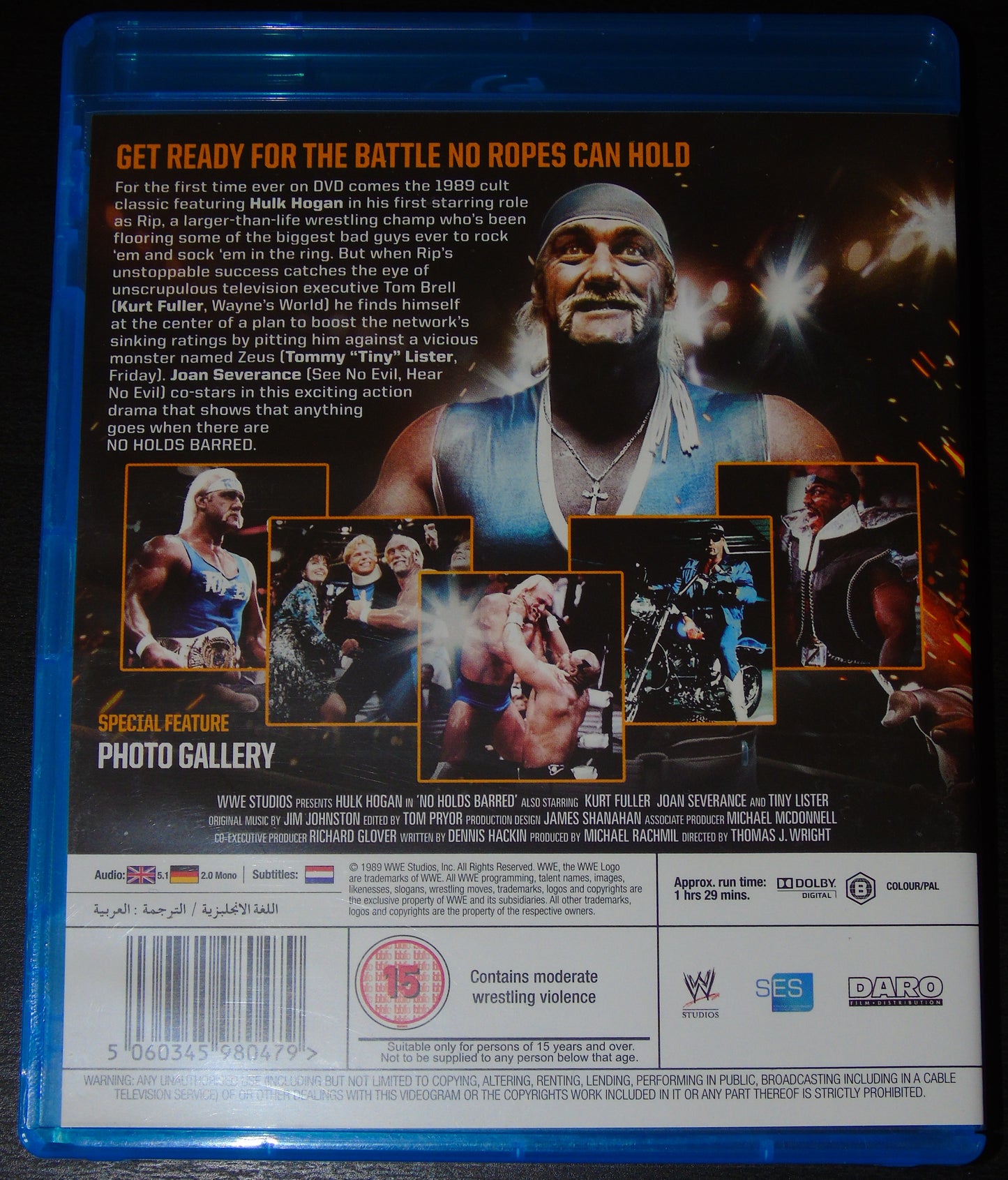 No Holds Barred WWF WWE Blu Ray Movie