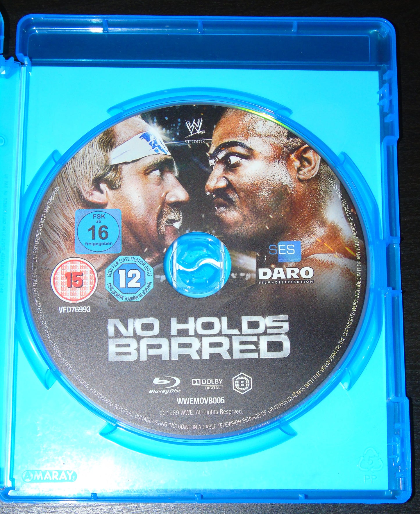 No Holds Barred WWF WWE Blu Ray Movie